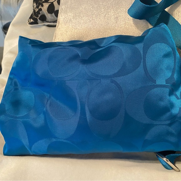 Coach foldable backpack and crossbody. VGUC - Picture 12 of 13